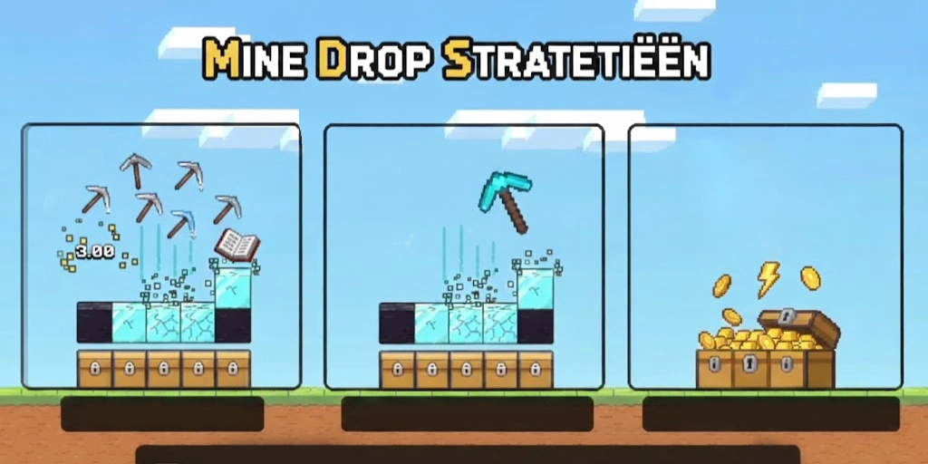 MineDrop winnende strategieën en tactieken banner